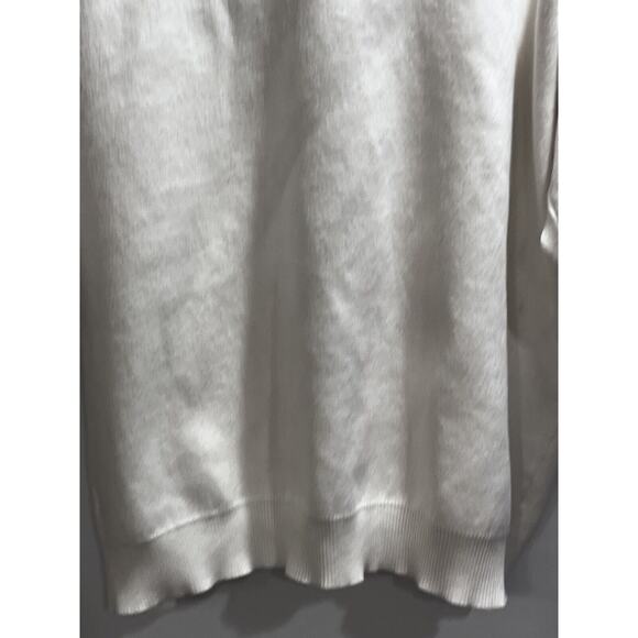 Sandro Paris Judith Contrast Button Heavy Oversized Off Write Cardigan Sz2/Med - Picture 9 of 15